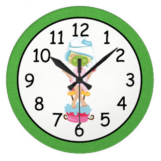 Spa Clocks & Spa Wall Clock Designs | Zazzle