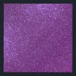Girly Sparkly Royal Purple Glitter Faux Canvas Print<br><div class="desc">This girly and chic design is perfect for the girly girl. It depicts faux printed sparkly royal purple glitter. It's pretty, modern, trendy, and unique. ***IMPORTANT DESIGN NOTE: For any custom design request such as matching product requests, color changes, placement changes, or any other change request, please click on the...</div>