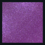 Girly Sparkly Royal Purple Glitter Faux Canvas Print<br><div class="desc">This girly and chic design is perfect for the girly girl. It depicts faux printed sparkly royal purple glitter. It's pretty, modern, trendy, and unique. ***IMPORTANT DESIGN NOTE: For any custom design request such as matching product requests, color changes, placement changes, or any other change request, please click on the...</div>