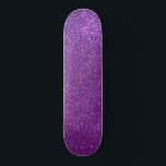 Girly Sparkly Royal Purple Glitter Skateboard<br><div class="desc">This girly and chic design is perfect for the girly girl. It depicts faux printed sparkly royal purple glitter. It's pretty, modern, trendy, and unique. ***IMPORTANT DESIGN NOTE: For any custom design request such as matching product requests, color changes, placement changes, or any other change request, please click on the...</div>