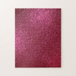 Girly Sparkly Wine Burgundy Red Glitter Jigsaw Puzzle<br><div class="desc">This girly and chic design is perfect for the girly girl. It depicts faux printed sparkly wine burgundy red glitter. It's pretty, modern, trendy, and unique. ***IMPORTANT DESIGN NOTE: For any custom design request such as matching product requests, color changes, placement changes, or any other change request, please click on...</div>