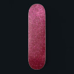 Girly Sparkly Wine Burgundy Red Glitter Skateboard<br><div class="desc">This girly and chic design is perfect for the girly girl. It depicts faux printed sparkly wine burgundy red glitter. It's pretty, modern, trendy, and unique. ***IMPORTANT DESIGN NOTE: For any custom design request such as matching product requests, color changes, placement changes, or any other change request, please click on...</div>