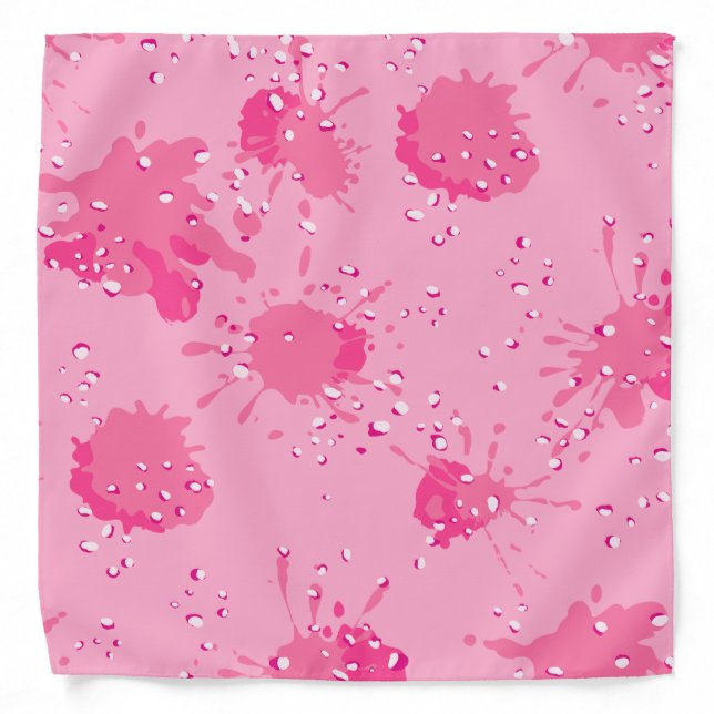 Girly Splash Bandana (Front)