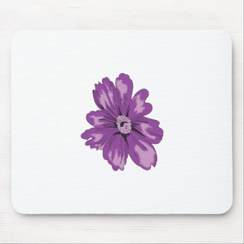 Girly Style Light Eggplant Bleached Cedar Mouse Pad