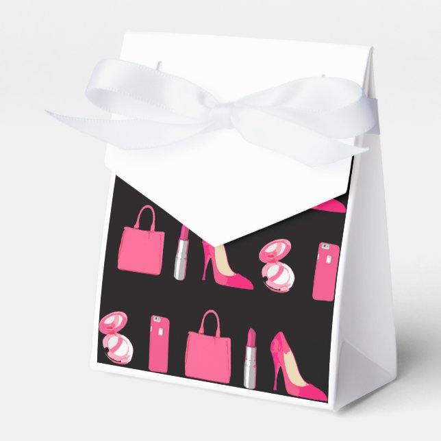 Girly things favor box (Front Side)