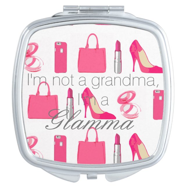 Girly things Glamma compact mirror (Front)