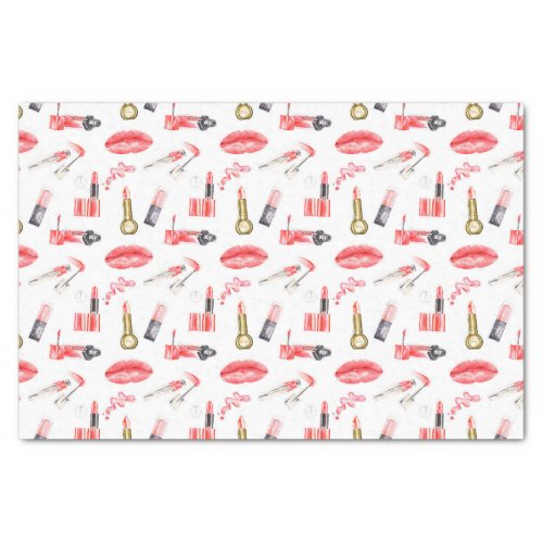 Girly Things Makeup Design 45 Red Series Tissue Paper