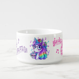 Girly Unicorn Bowl