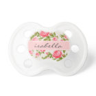 Girly Vintage Roses Floral Monogram