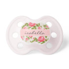 Girly Vintage Roses Floral Monogram