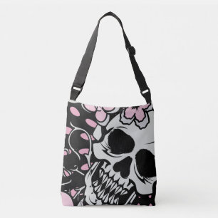 Girly Vintage Skull Crossbody Bag
