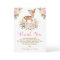 Girly Woodland Deer Baby Shower Birthday