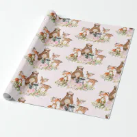 Forest Animals Wrapping Paper