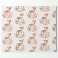 Woodland Deer Wrapping Paper