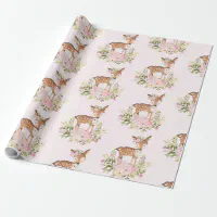 Deer Woodland Wrapping Paper, Gift Wrap, Birthday Wrapping Paper, Wrapping  Paper Roll, Wrapping Paper For, Pretty Wrapping, Wrappingpaper 