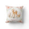 Girly Woodland Pink Floral Deer Bunny Nursery