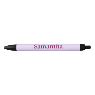Girlyvibes hashtag light purple pink female vibes pen
