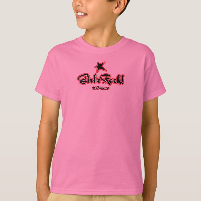 GirlzRock! Extreme Youth T-Shirt (Front)