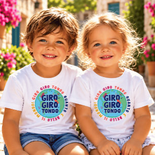 Giro Giro Tondo Italian Nursery Rhyme Baby T-Shirt
