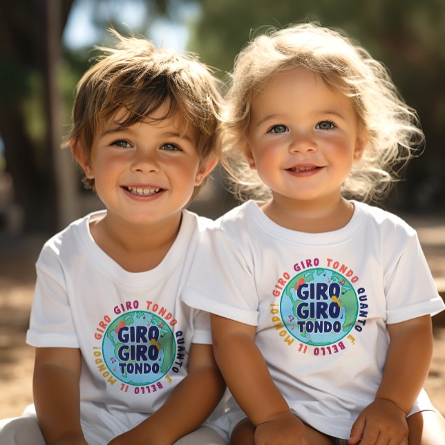 Giro Giro Tondo Italian Nursery Rhyme Baby T-Shirt (Creator Uploaded)
