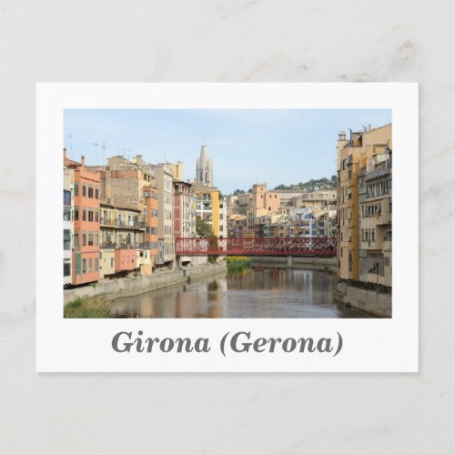 Girona Gerona Postcard
