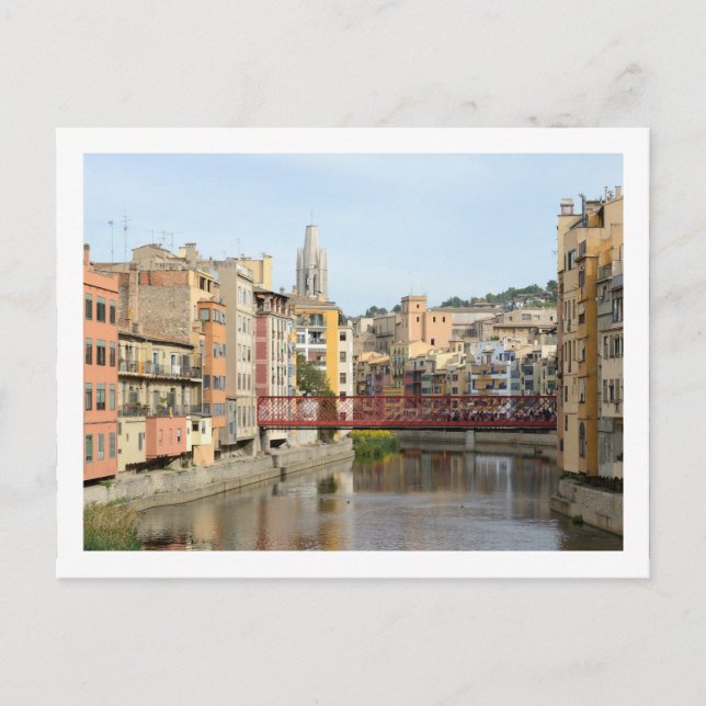 Girona (Gerona) Postcard (Front)