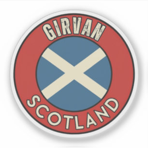 Girvan, Scotland Sticker