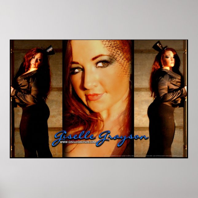 Giselle Grayson Official Promo Poster 2009//2010 (Front)