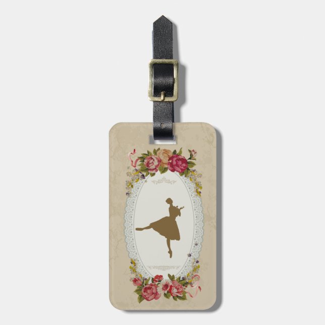 Giselle Luggage Tag (Front Vertical)