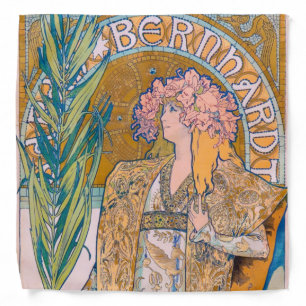 Gismonda, Sarah Bernhardt, Mucha Bandana