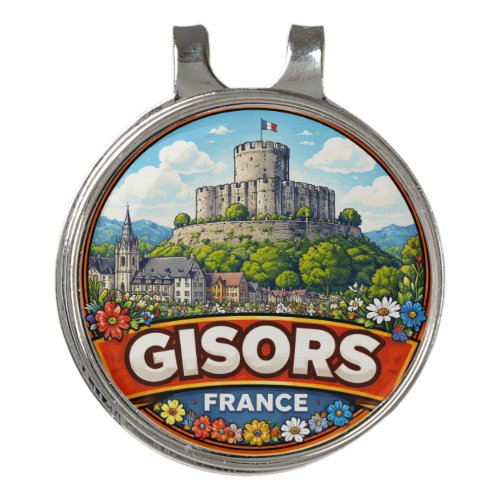 Gisors France Golf Hat Clip