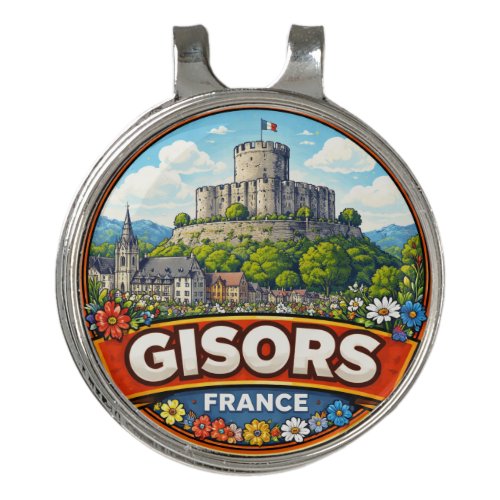 Gisors France Golf Hat Clip