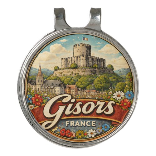 Gisors France Golf Hat Clip