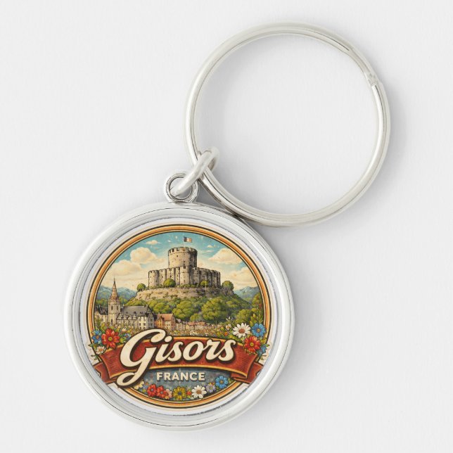 Gisors France Keychain (Front)
