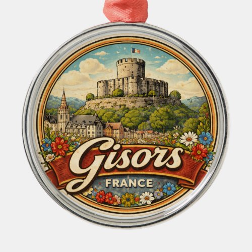 Gisors France Metal Ornament