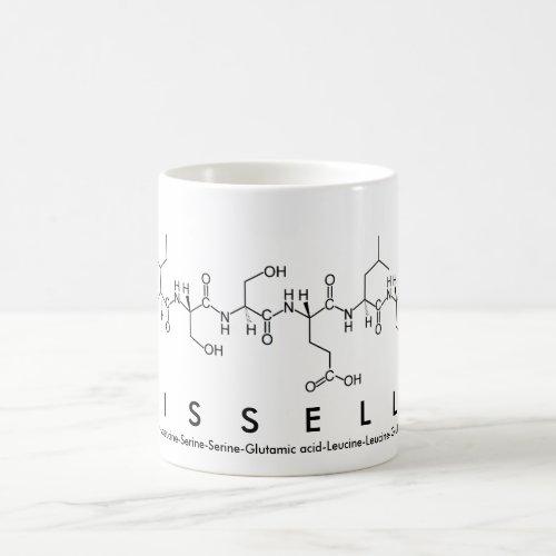 Gisselle peptide name mug