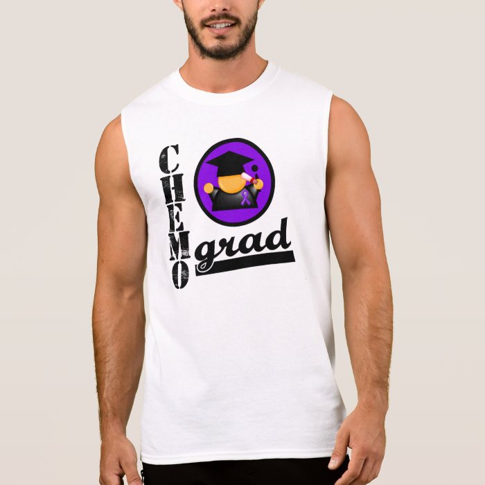 GIST Cancer Chemo Grad Sleeveless Tees