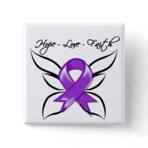 GIST Cancer Hope Love Faith Button