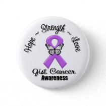 GIST Cancer Hope Strength Love Pinback Button
