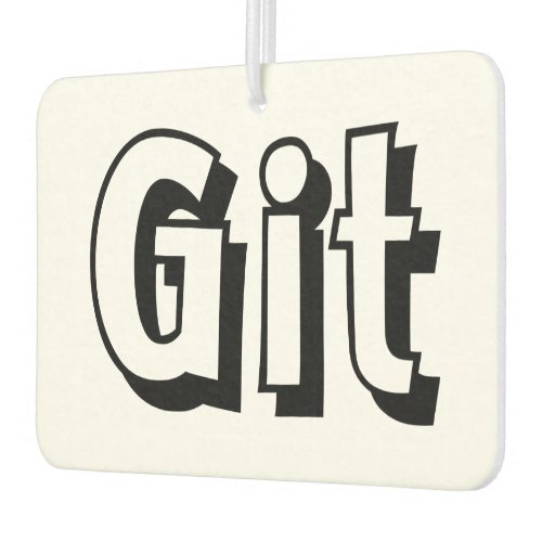 Git Air Freshener