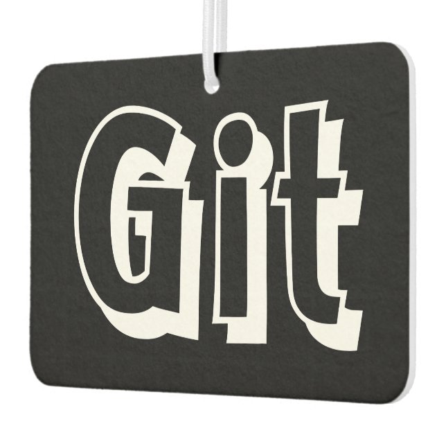 Git Air Freshener (Left)