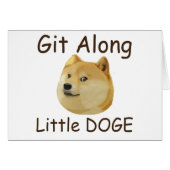 Git Along Little DOGE Cards (Front Horizontal)