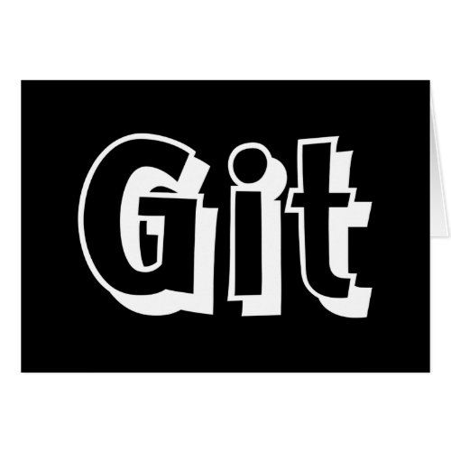 Git Card