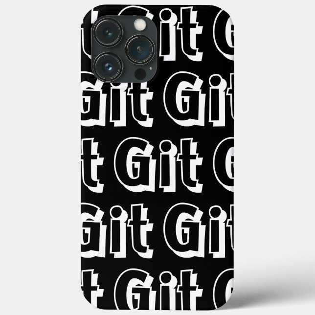 Git Case-Mate iPhone Case (Back)