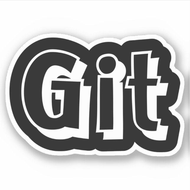 Git Sticker (Front)