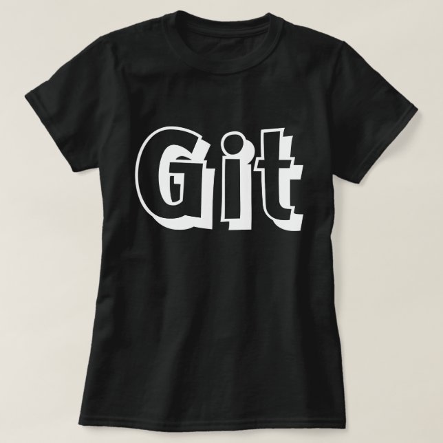 Git T-Shirt (Design Front)