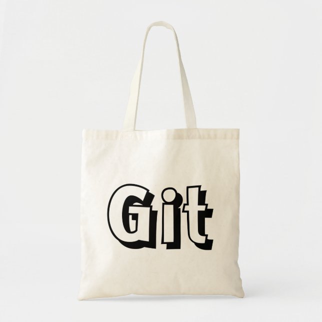 Git Tote Bag (Front)