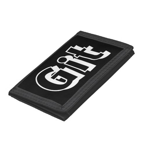 Git Trifold Wallet