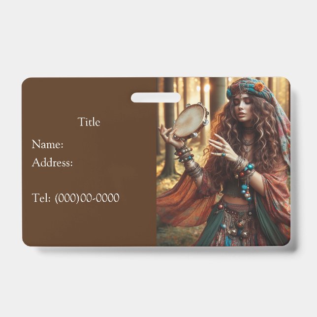 Gitana Badge (Front)