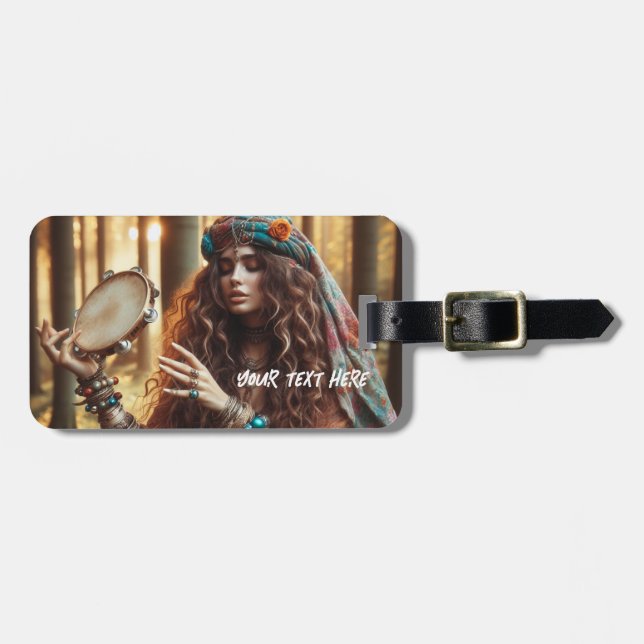 Gitana Luggage Tag (Front Horizontal)